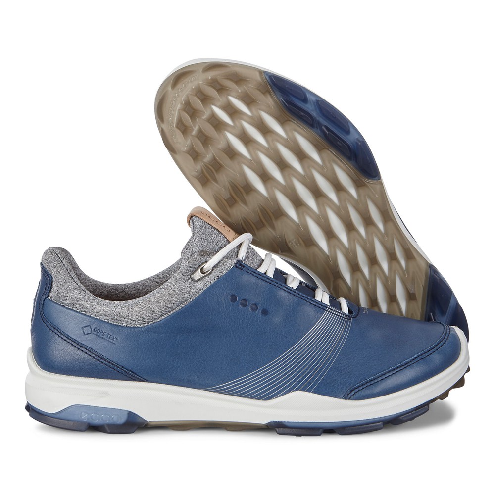 Zapatos De Golf Mujer - ECCO Biom Hybrid 3 Gtx - Azules - FIL360921